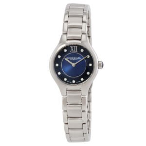 Raymond Weil Noemia Quartz Diamond Blue Dial Ladies Watch 5124-ST-50181