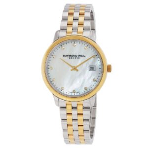 Raymond Weil Toccata Quartz Diamond White Mother of Pearl Dial Ladies Watch 5385-STP-97081