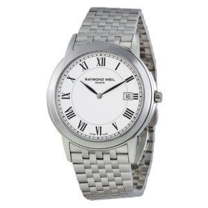 Raymond Weil Tradition White Dial Men's Watch 5466-ST-00300