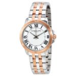 Raymond Weil Tango White Dial Two-tone Men's Watch 5591-SP5-00300