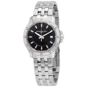 Raymond Weil Tango Black Dial Men's Watch 5599-ST-20001