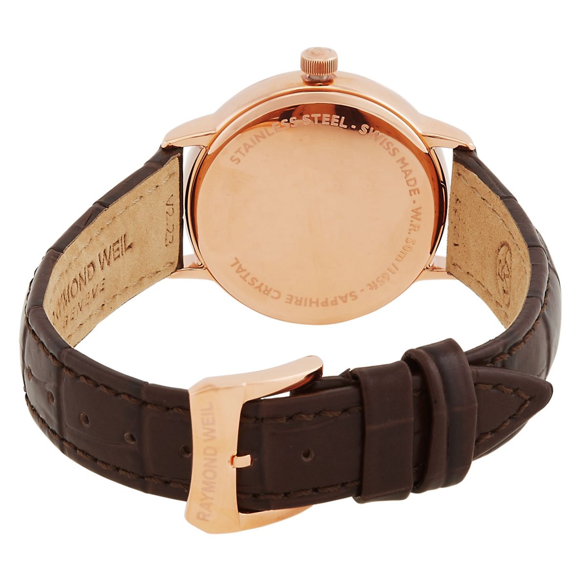 Raymond Weil Toccata Quartz Rose Gold Dial Ladies Watch 5985-PC5-00859 - Image 3