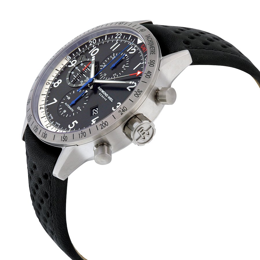 Raymond Weil Freelancer Piper Special Edition Chronograph GMT Automatic Men's Watch 7754-TIC-05209 - Image 2