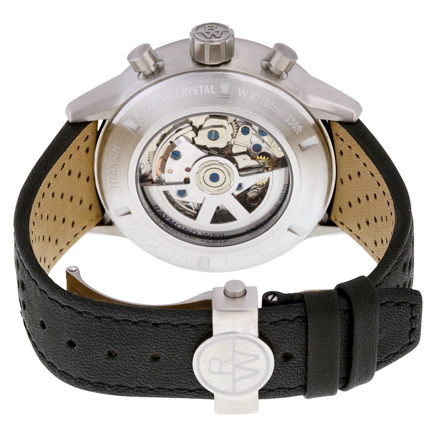 Raymond Weil Freelancer Piper Special Edition Chronograph GMT Automatic Men's Watch 7754-TIC-05209 - Image 3