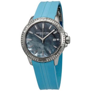 Raymond Weil Tango Mother of Pearl Dial Ladies Watch 8160-RS3-97201