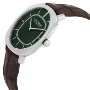 SAINT HONORE PARIS Auteuil Quartz Green Dial Men's Watch H SH AT826074 1VIN