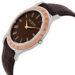 SAINT HONORE PARIS Deauville Quartz Brown Dial Men's Watch H SH DE826001 6MR