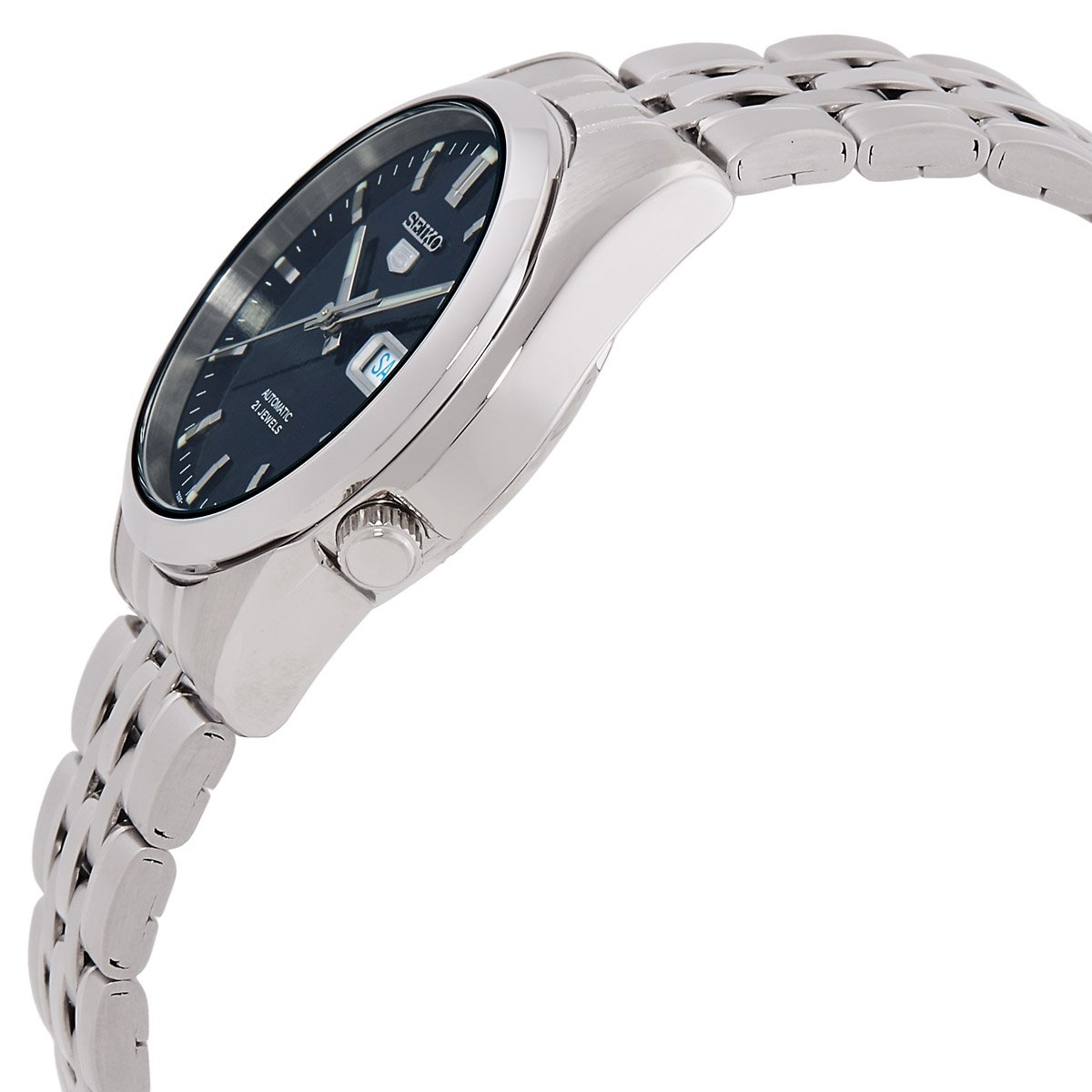 Seiko 5 Automatic Midnight Logo Dial Men's Watch SNK357 - Image 2
