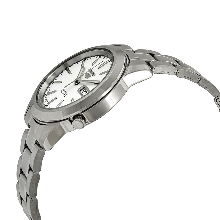 Seiko Series 5 Automatic White Dial Men's Watch SNKE49J1 - Image 2