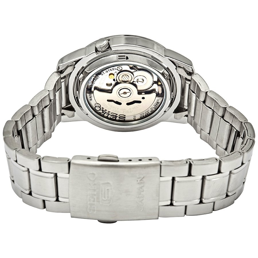 Seiko Series 5 Automatic White Dial Men's Watch SNKE49J1 - Image 3