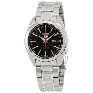 Seiko Series 5 Automatic Black Dial Men's Watch SNKL45