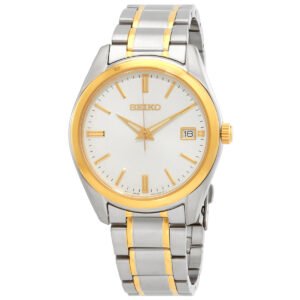 Seiko Quartz White Dial Men's Watch SUR312P1