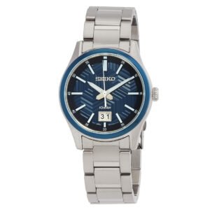 Seiko Essentials Quartz Blue Dial Men's Watch SUR559P1