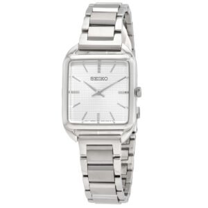 Seiko Essentials Quartz White Dial Ladies Watch SWR073P1