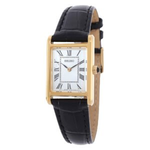 Seiko Classic Quartz White Dial Ladies Watch SWR108P1