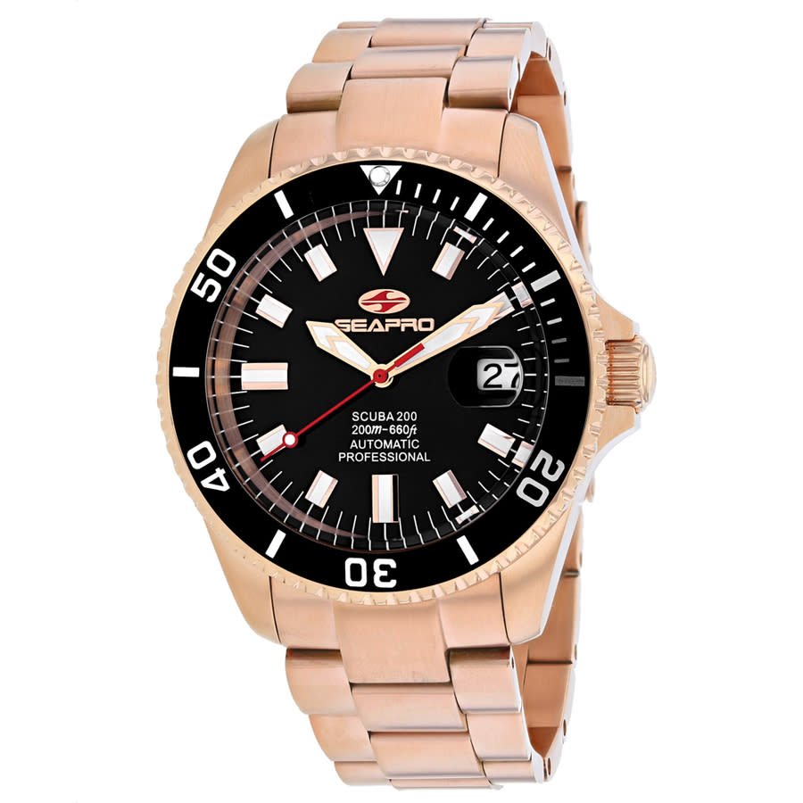 Scuba 200 Automatic Black Dial Men's Watch SP4322 - luxury watch