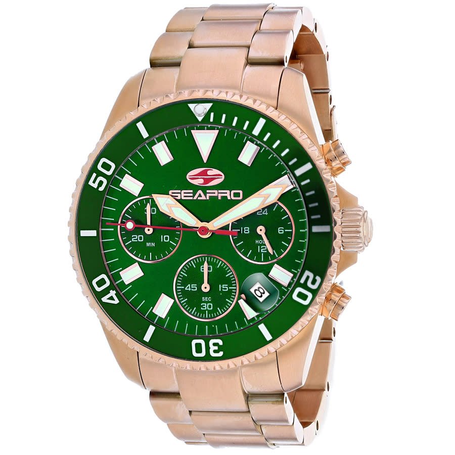 Scuba 200 Chrono Green Dial Men's Watch SP4356 - luxury watch