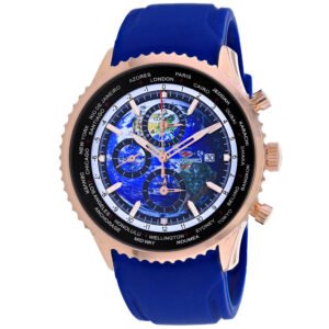 SEAPRO Meridian World Timer GMT Blue Dial Men's Watch SP7522