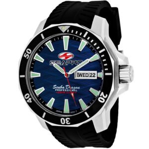 Scuba Dragon Diver Limited Edition 1000 Meters Quartz Blue Dial Men's Watch SP8316 - luxury watch