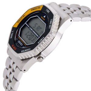 SEIKO Rotocall Alarm Chronograph Quartz Digital Watch SMGG17P1