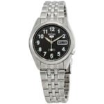 Series 5 Automatic Black Dial Men's Watch SNK381 - luxury watch