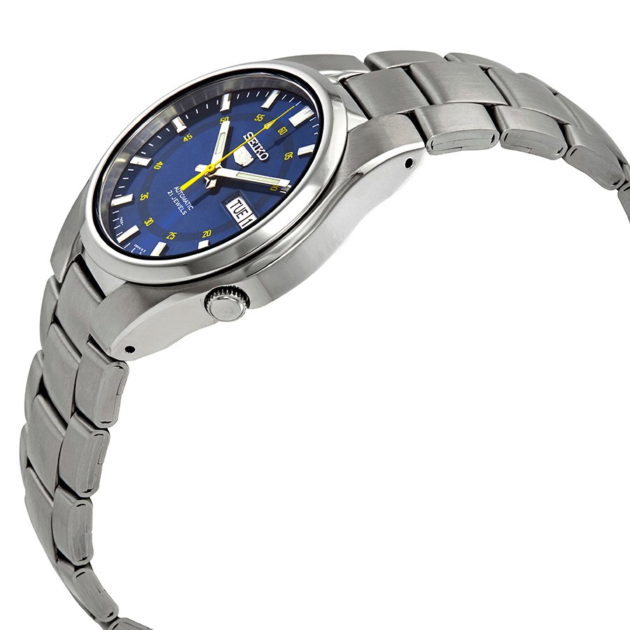 SEIKO Series 5 Automatic Blue Dial Men's Watch SNK615