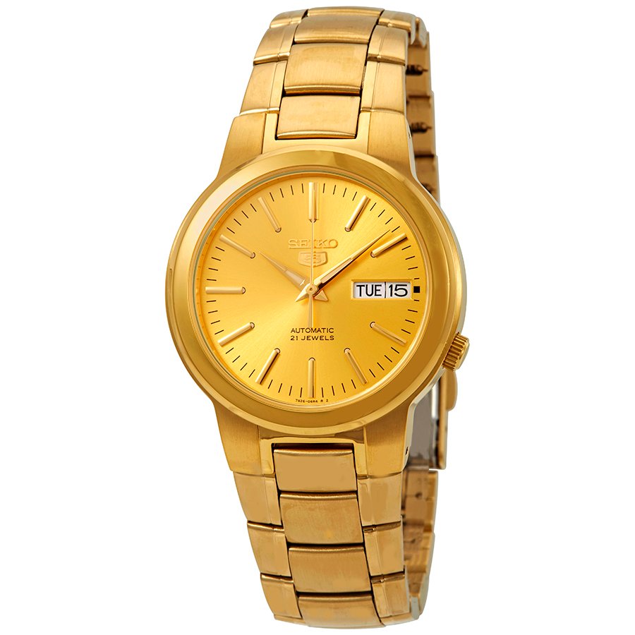 Series 5 Automatic Gold Dial Men's Watch SNKA10 - luxury watch