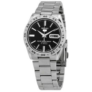 SEIKO Automatic Black Dial Stainless Steel Men's Watch SNKE01J1
