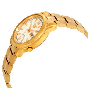 SEIKO Series 5 Automatic White Dial Men's Watch SNKK84