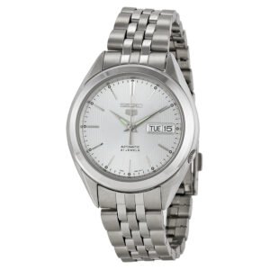 SEIKO 5 Automatic Silver Dial Men's Watch SNKL15