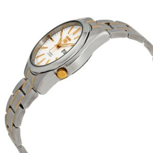 SEIKO Series 5 Automatic White Dial Men's Watch SNKL47