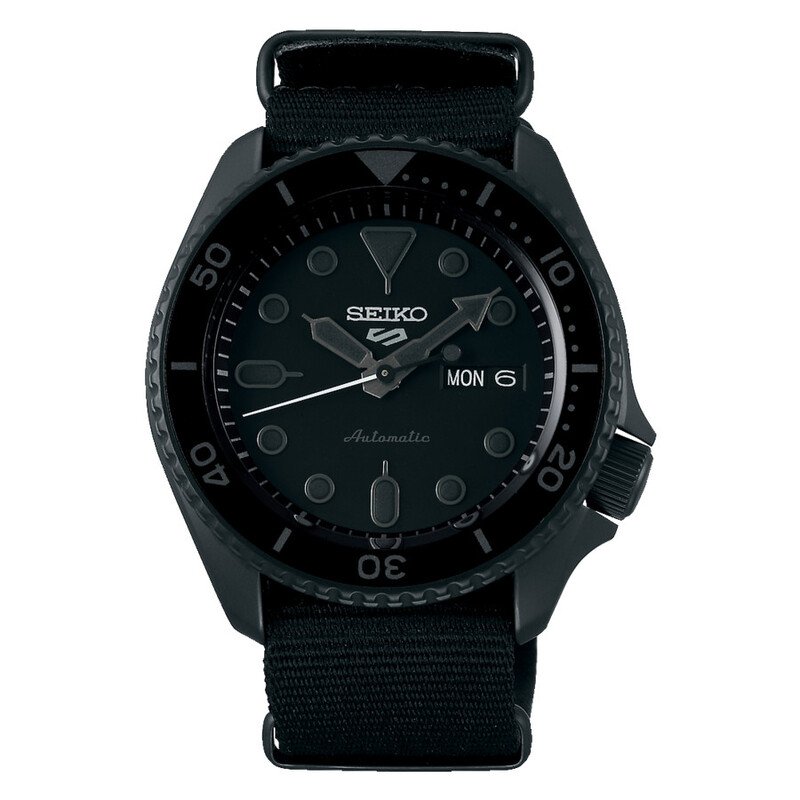5 Automatic Black Dial Unisex Watch SRPD79 - luxury watch