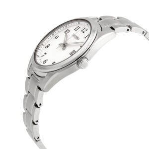 SEIKO Core Quartz White Dial Men's Watch SUR459P1