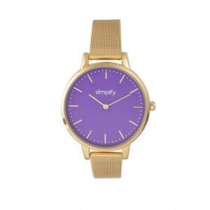 The 5800 Purple Dial Watch SIM5804 - luxury watch