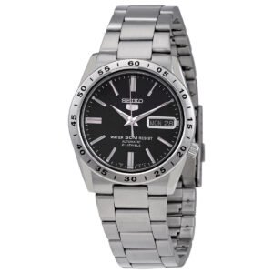 Seiko 5 Automatic Black Dial Men's Watch SNKE01K1 - luxury watch