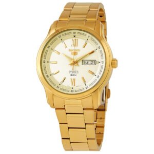 Seiko 5 Automatic Champagne Dial Men's Watch SNKP20K1S - luxury watch