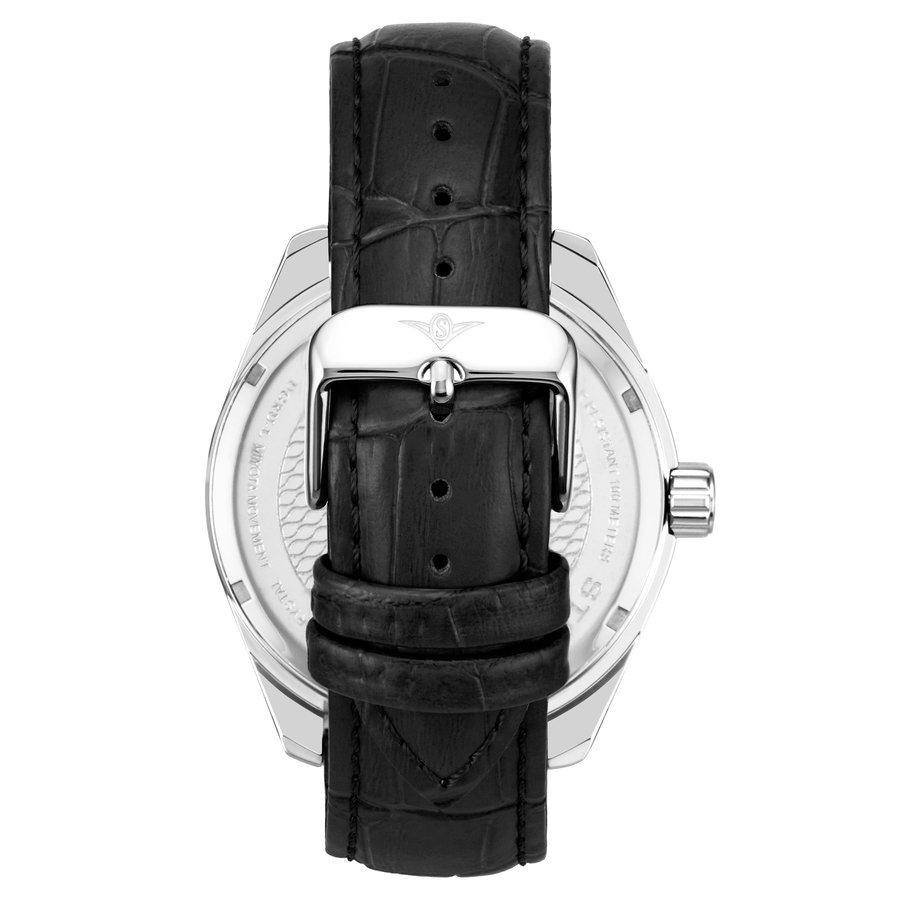 Stuhrling Original Symphony Quartz White Dial Men's Watch M16764 - Image 3