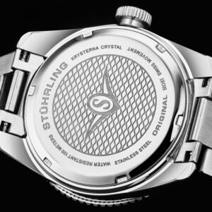 Stuhrling Original Aquadiver Quartz Black Dial Men's Watch M17220