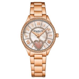 Stuhrling Original Symphony Quartz White Dial Ladies Watch M17198