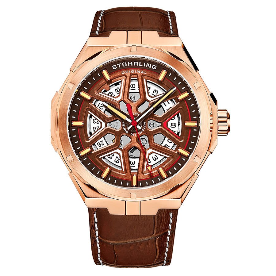 Stuhrling Original Legacy Automatic Brown Dial Men's Watch M13482