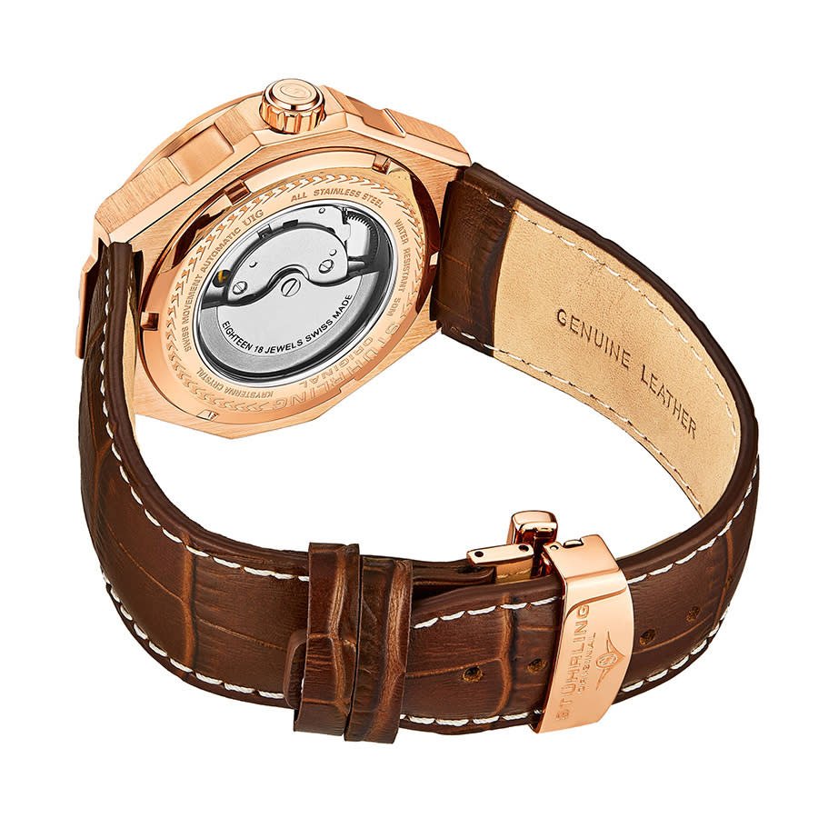 Stuhrling Original Legacy Automatic Brown Dial Men's Watch M13482 - Image 2