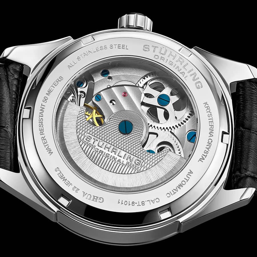 Stuhrling Original Legacy Automatic Silver Dial Men's Watch M13525 - Image 3