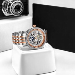 Stuhrling Original Legacy Automatic Rose Dial Two-tone Men's Watch M13565