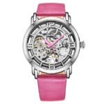 Stuhrling Original Legacy Automatic Silver Seleton Dial Ladies Watch M13637