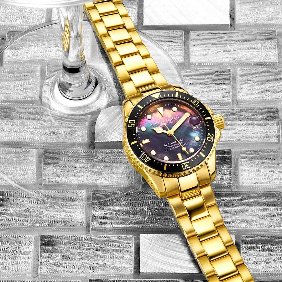 Stuhrling Original Vogue Quartz Black Dial Ladies Watch M13645 - Image 3
