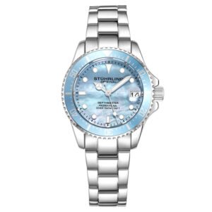 Stuhrling Original Vogue Quartz Blue Dial Ladies Watch M13658