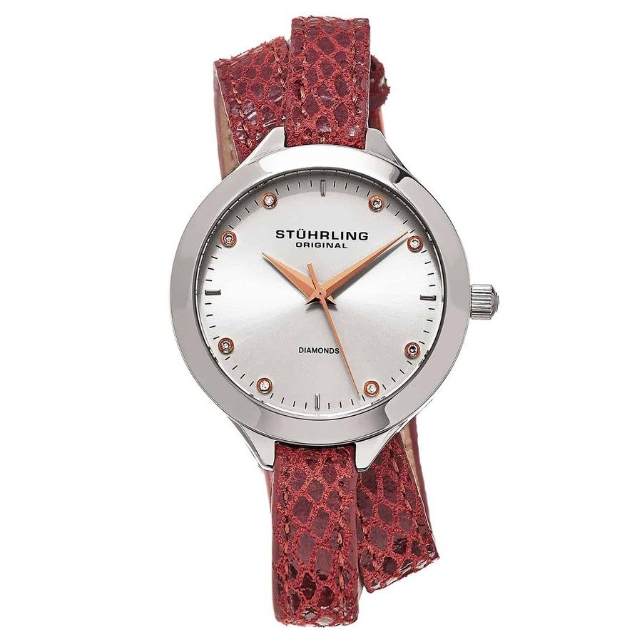 Stuhrling Original Vogue Silver-tone Dial Ladies Watch M15355