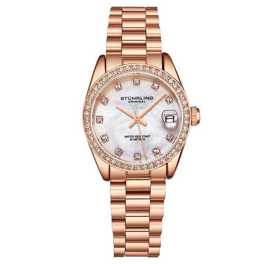 Stuhrling Original Vogue Silver-tone Dial Ladies Watch M15706