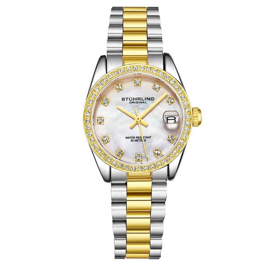 Stuhrling Original Vogue Silver-tone Dial Ladies Watch M15709
