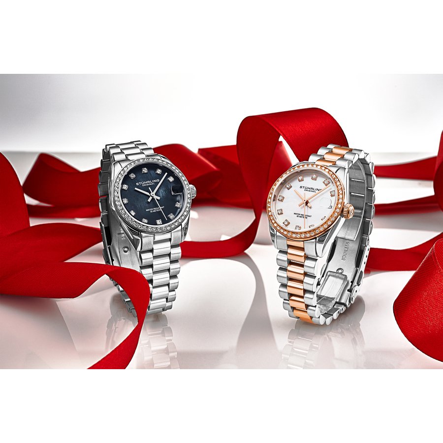 Stuhrling Original Vogue Silver-tone Dial Ladies Watch M15947 - Image 5